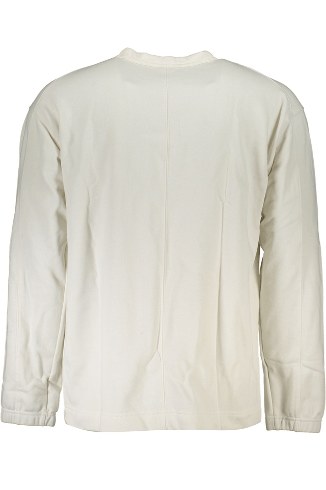 5700CALVIN KLEIN FELPA SENZA ZIP UOMO BIANCO