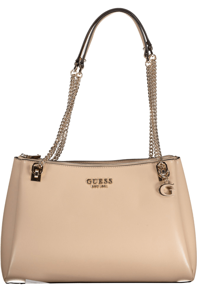 8931GUESS JEANS BORSA DONNA BEIGE