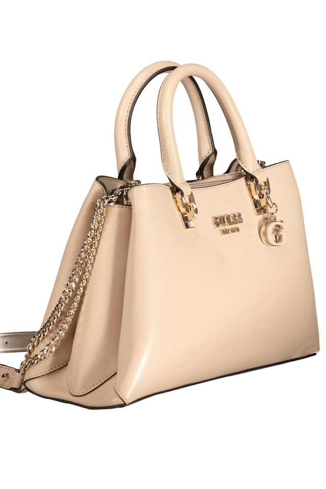8926GUESS JEANS BORSA DONNA BEIGE