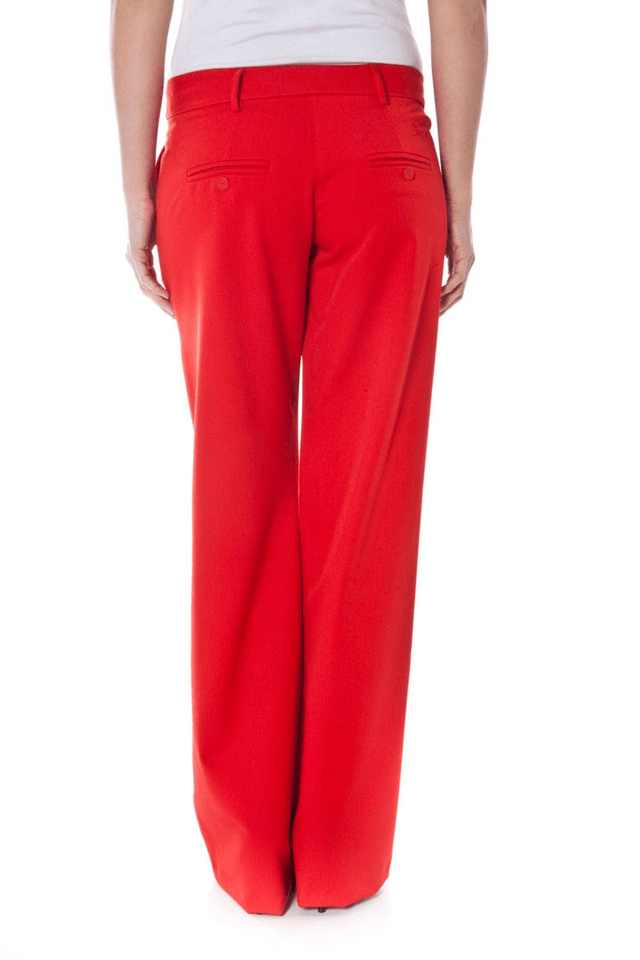 655DENNY ROSE PANTALONE DONNA ROSSO