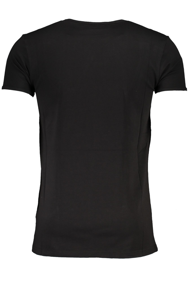 6693CAVALLI CLASS T-SHIRT MANICHE CORTE UOMO NERO