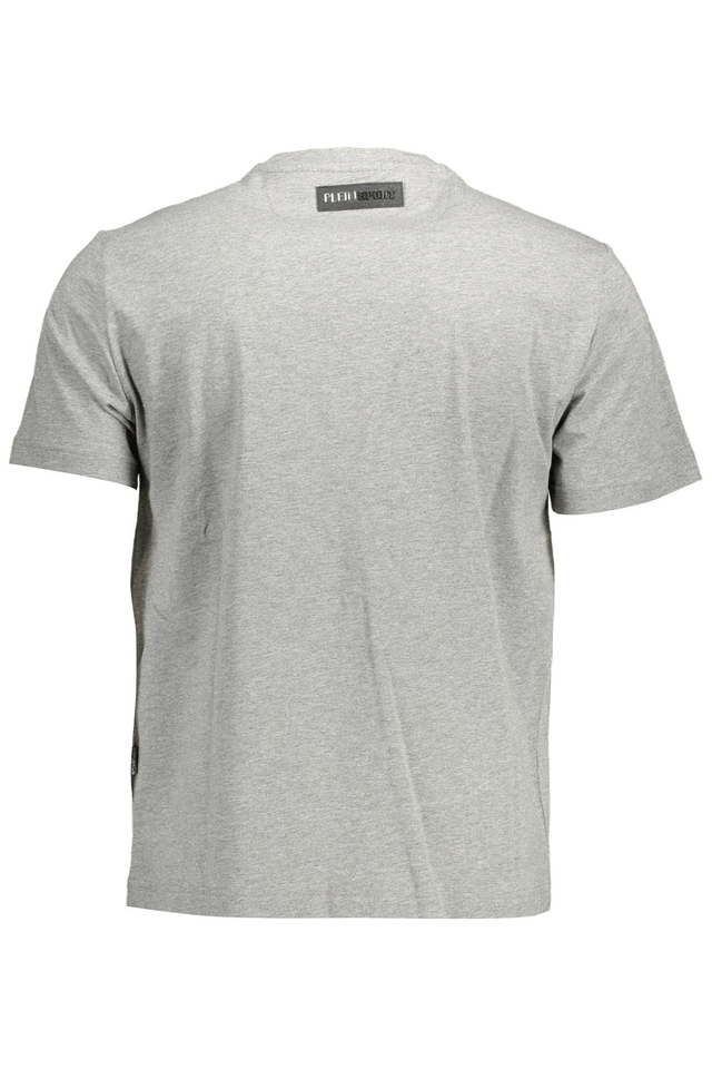 1481PLEIN SPORT T-SHIRT MANICHE CORTE UOMO GRIGIO