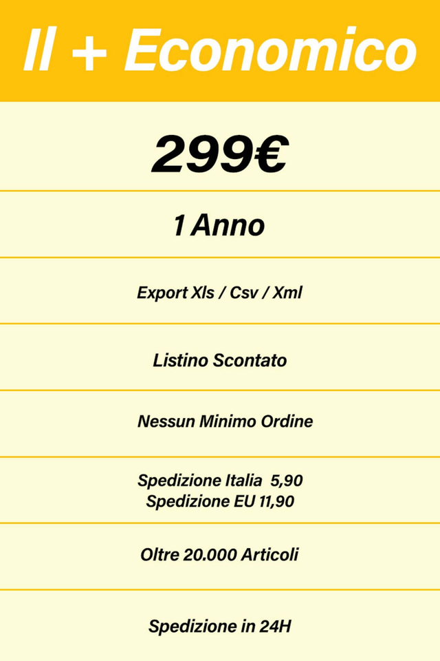 1411SERVIZIO DROP SHIPPING 12 MESI