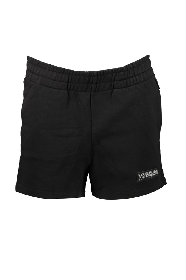 7707NAPAPIJRI PANTALONE SHORT DONNA NERO