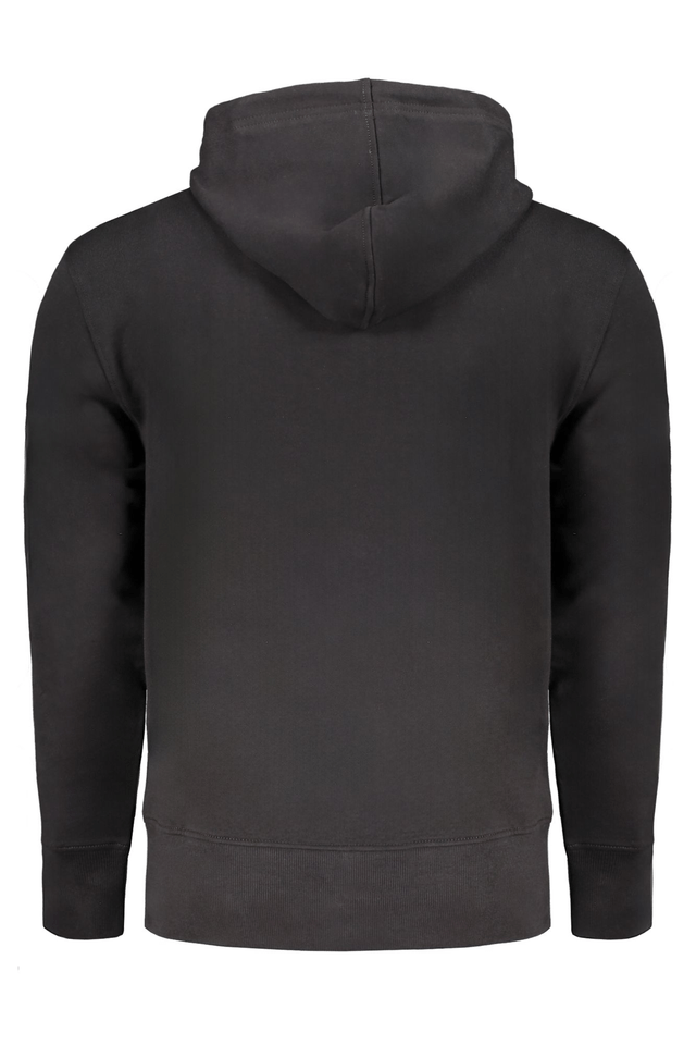 8419CALVIN KLEIN FELPA CON ZIP UOMO NERO
