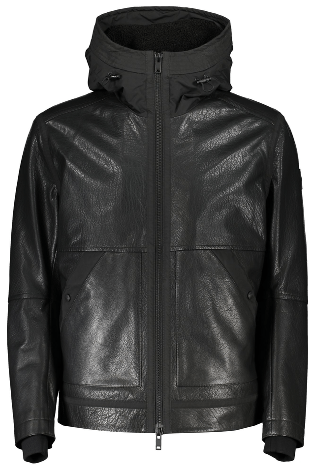 7585HUGO BOSS GIUBBOTTO UOMO NERO