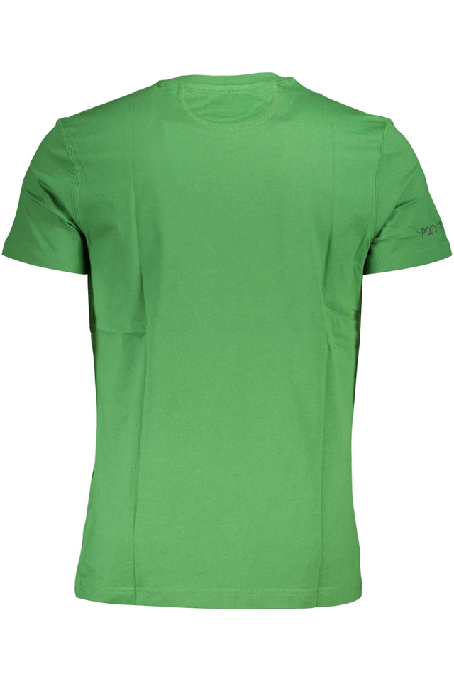 3870LA MARTINA T-SHIRT MANICHE CORTE UOMO VERDE