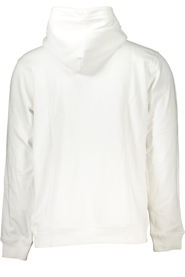 7203TOMMY HILFIGER FELPA SENZA ZIP UOMO BIANCO