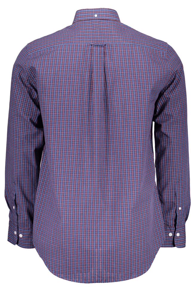 843GANT CAMICIA MANICHE LUNGHE UOMO BLU
