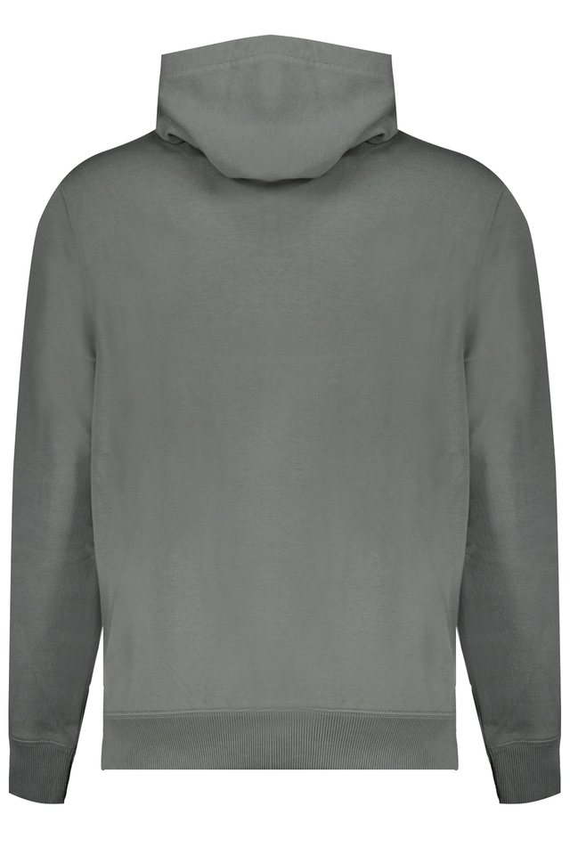 9803CALVIN KLEIN FELPA SENZA ZIP UOMO VERDE
