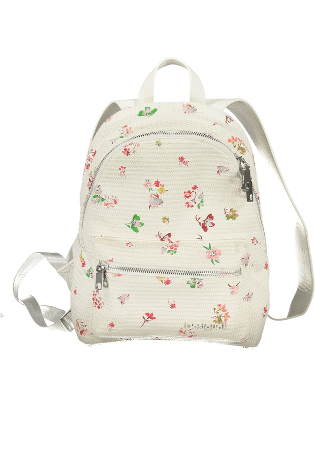 8021DESIGUAL ZAINO DONNA BIANCO