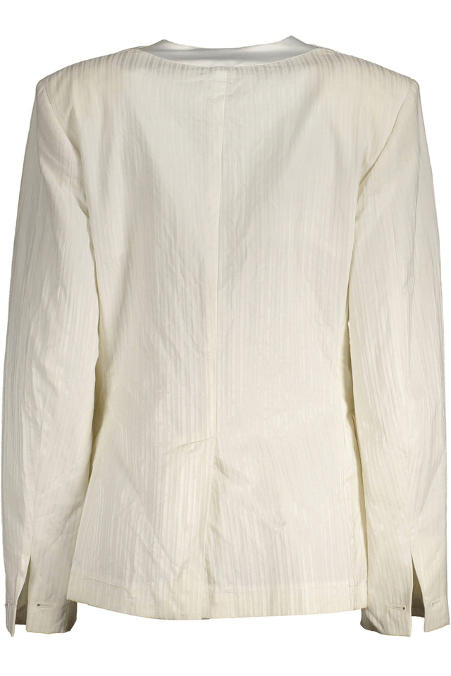 PATRIZIA PEPE GIACCA CLASSICA DONNA BIANCO