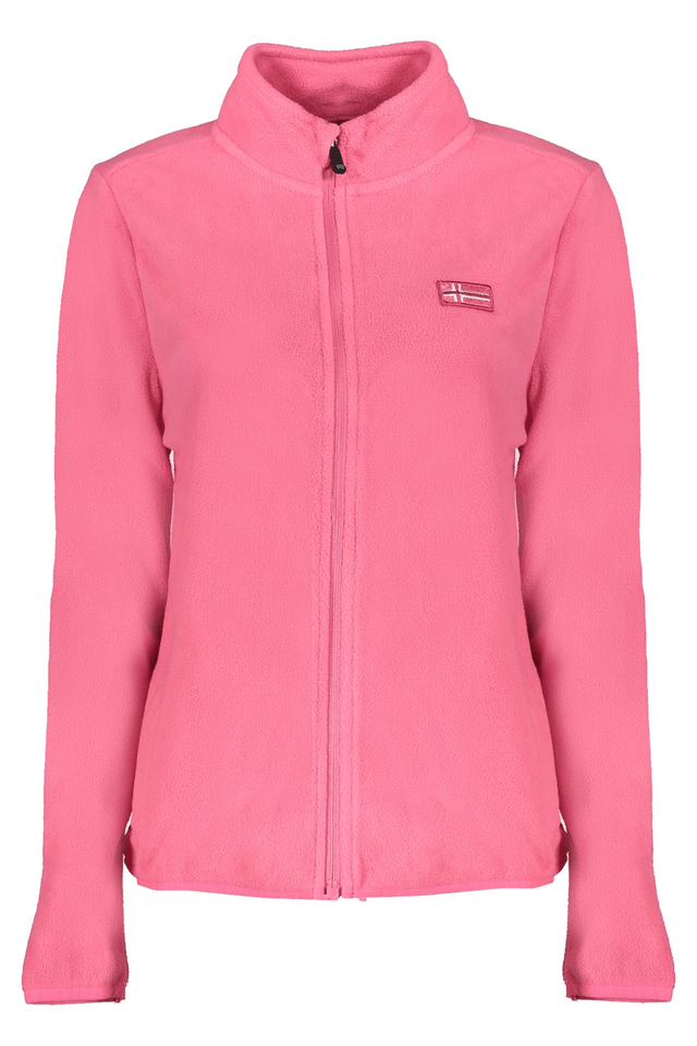 10139NORWAY 1963 FELPA CON ZIP DONNA ROSA