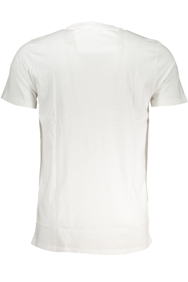 7845CAVALLI CLASS T-SHIRT MANICHE CORTE UOMO BIANCO