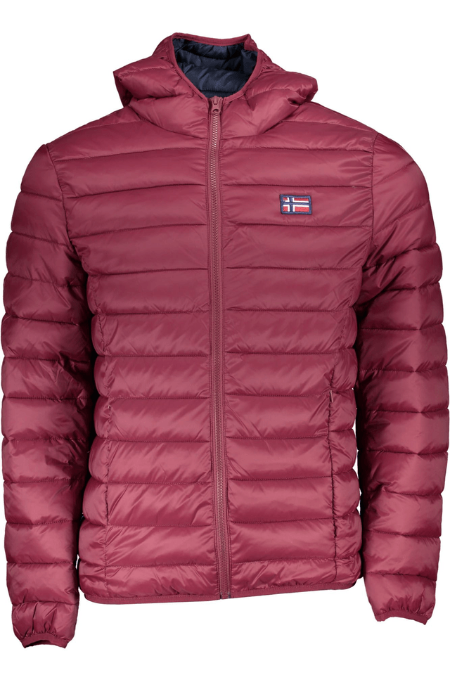 7407NORWAY 1963 GIUBBOTTO UOMO ROSSO