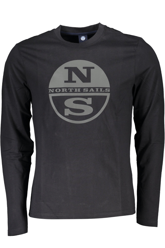 5011NORTH SAILS T-SHIRT MANICHE LUNGHE UOMO NERO