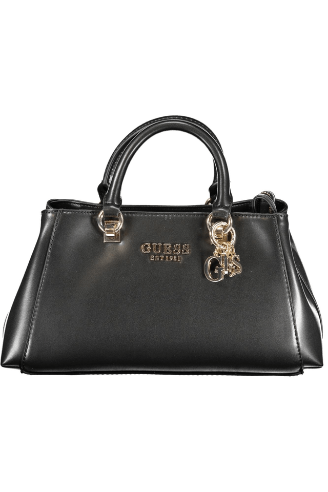 10428GUESS JEANS BORSA DONNA NERO
