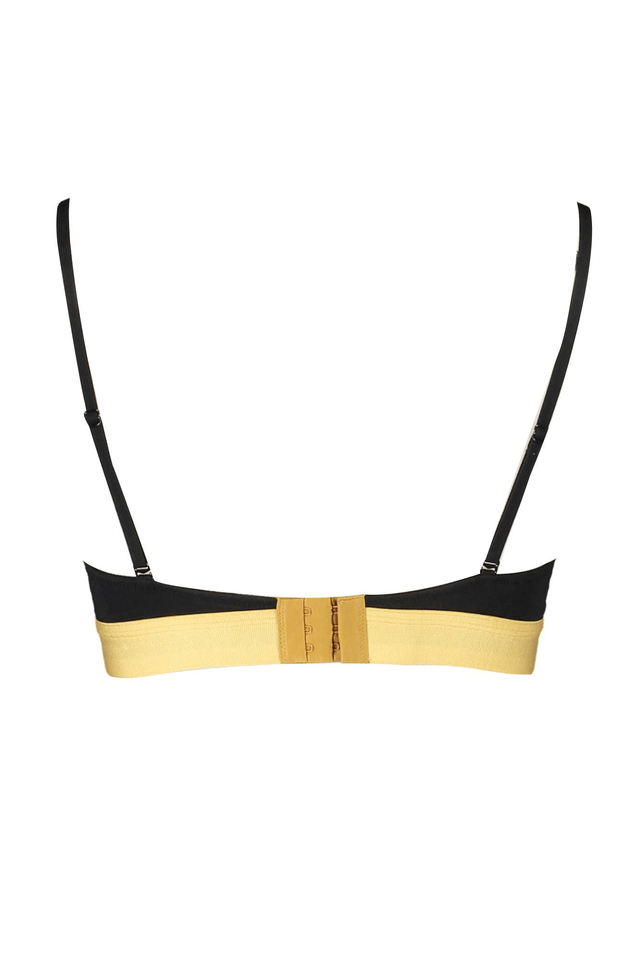 3231CALVIN KLEIN REGGISENO A TRIANGOLO DONNA NERO