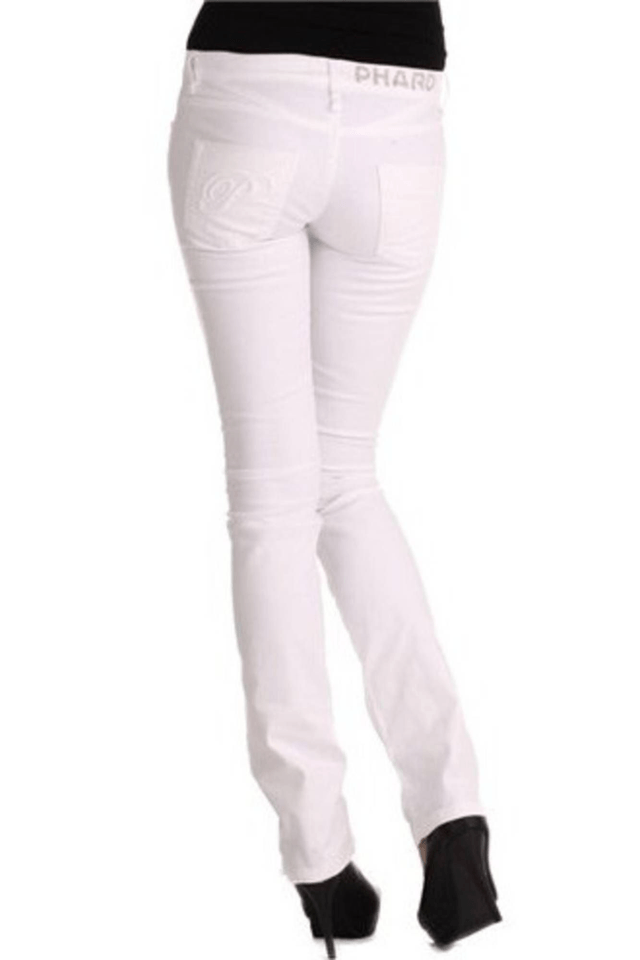 403PHARD PANTALONE DONNA BIANCO