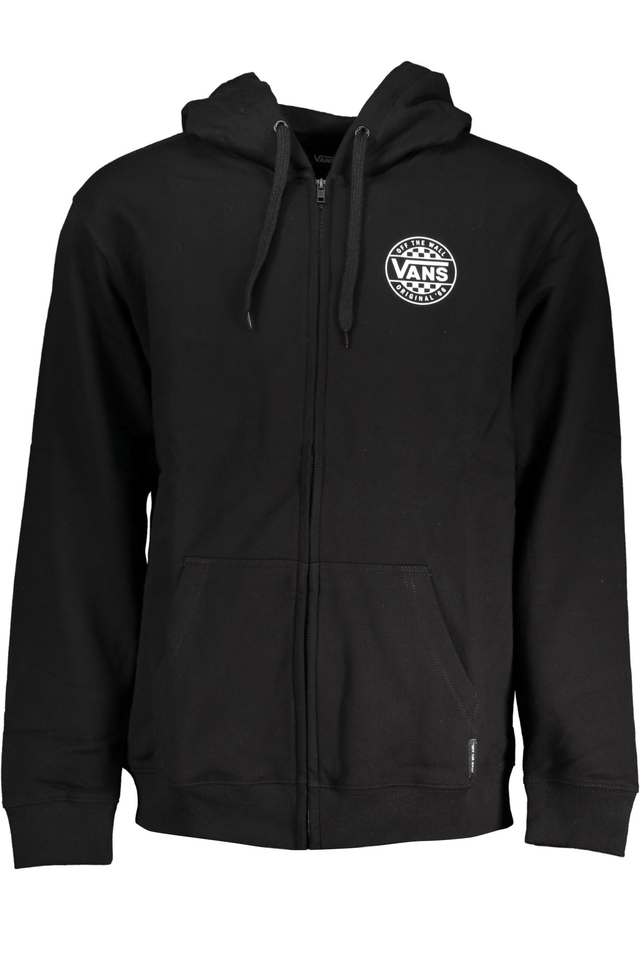 5846VANS FELPA CON ZIP UOMO NERO