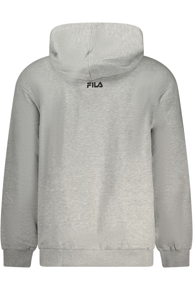 10529FILA FELPA SENZA ZIP UOMO GRIGIO