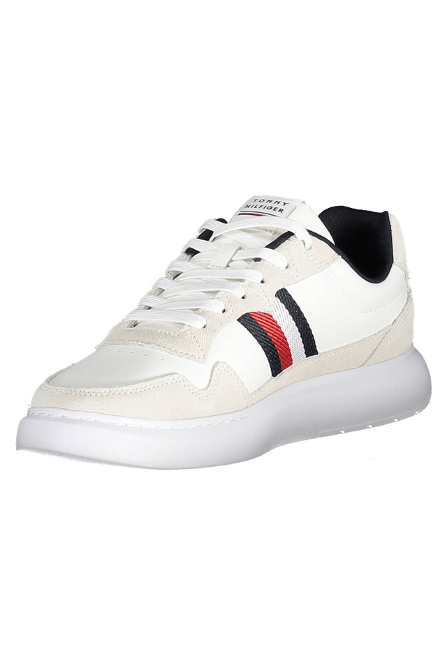 3086TOMMY HILFIGER CALZATURA SPORTIVA UOMO BIANCO