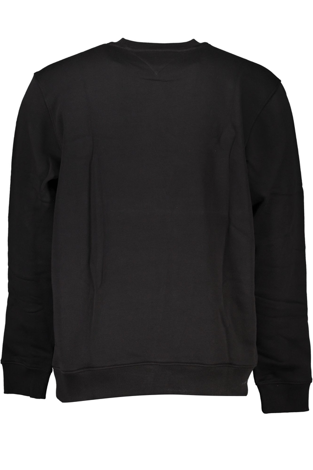 7206TOMMY HILFIGER FELPA SENZA ZIP UOMO NERO