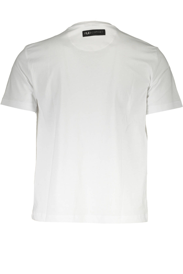1331PLEIN SPORT T-SHIRT MANICHE CORTE UOMO BIANCO