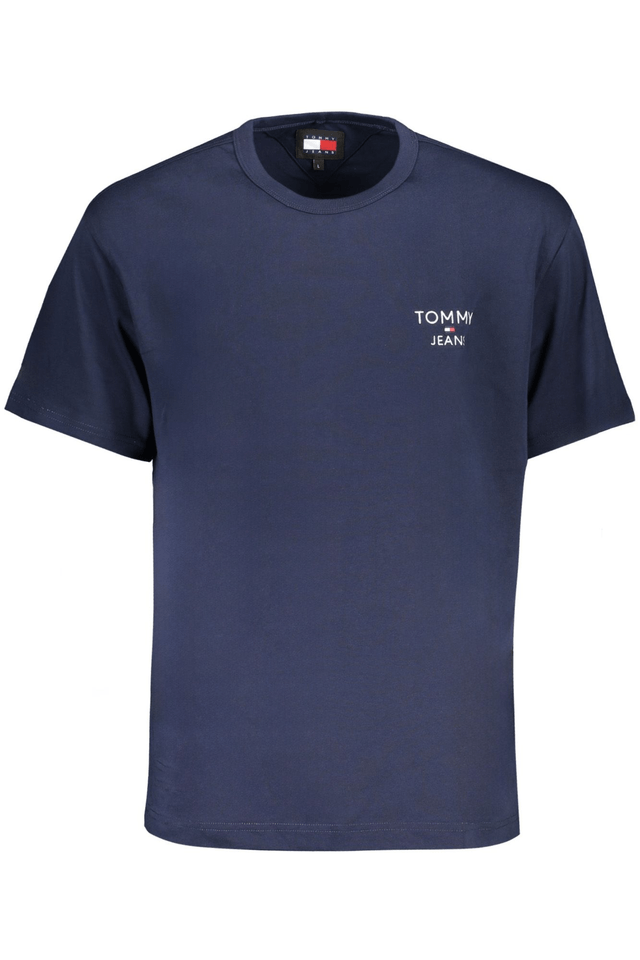 9146TOMMY HILFIGER T-SHIRT MANICHE CORTE UOMO BLU