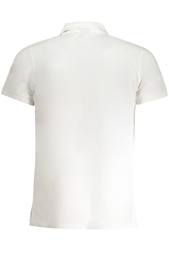 8951NORWAY 1963 POLO MANICHE CORTE UOMO BIANCO