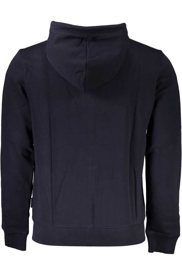 5752NAPAPIJRI FELPA CON ZIP UOMO BLU
