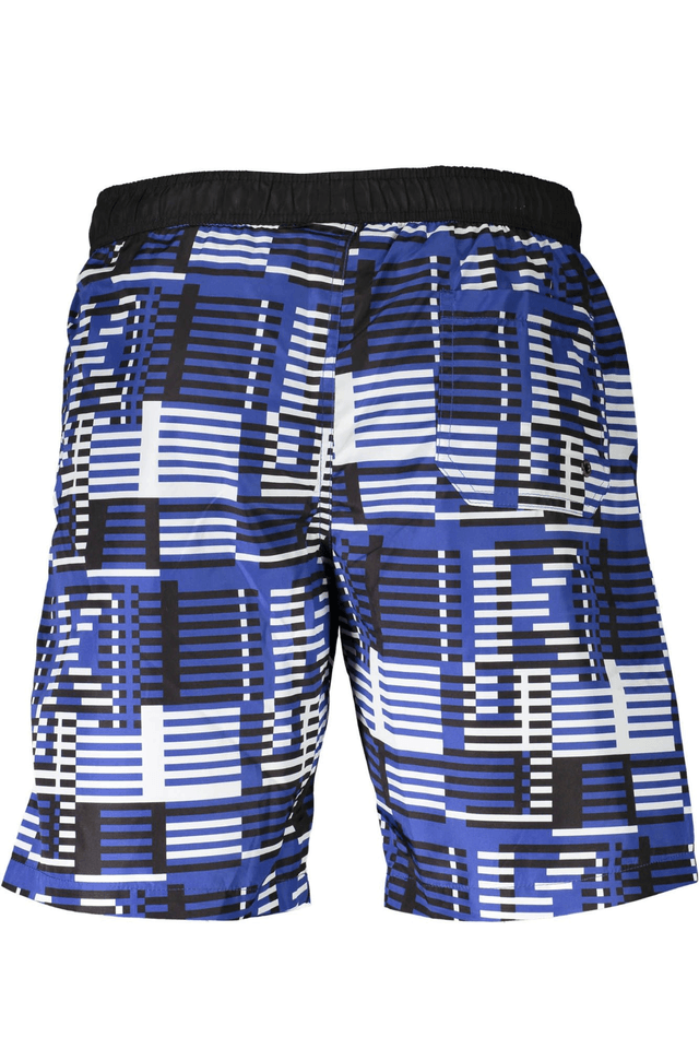 5469KARL LAGERFELD BEACHWEAR COSTUME PARTE SOTTO UOMO BLU