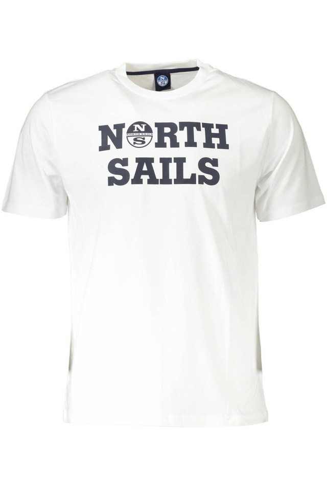 2853NORTH SAILS T-SHIRT MANICHE CORTE UOMO BIANCO