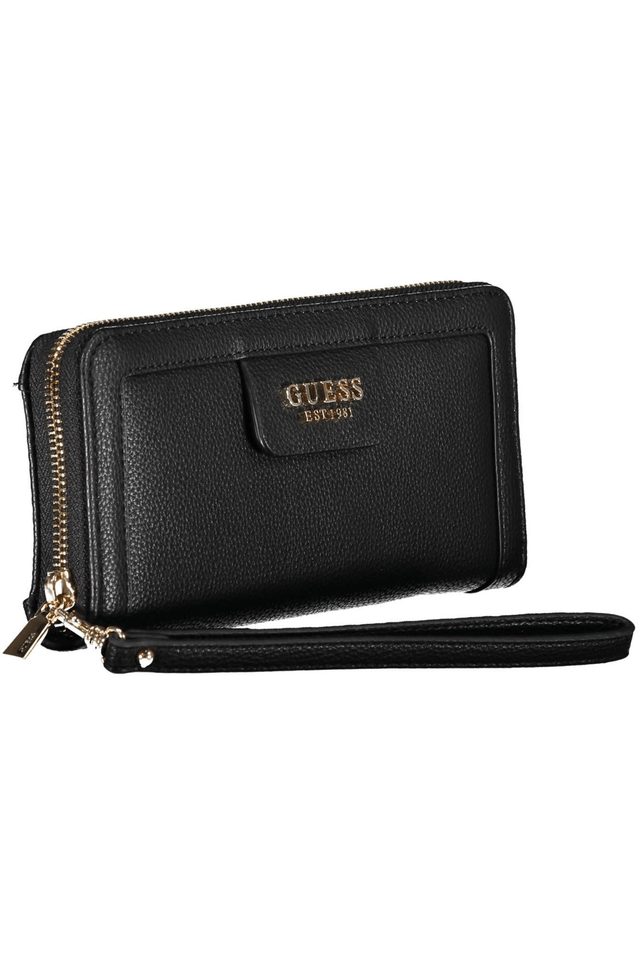 4582GUESS JEANS PORTAFOGLIO DONNA NERO