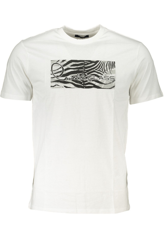 6753CAVALLI CLASS T-SHIRT MANICHE CORTE UOMO BIANCO