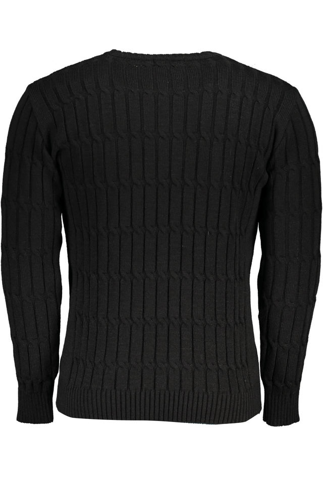 6001U.S. GRAND POLO MAGLIONE UOMO NERO