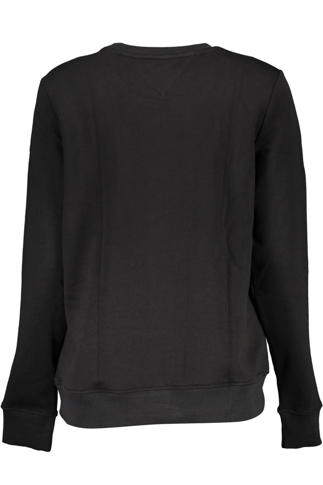 1381TOMMY HILFIGER FELPA SENZA ZIP DONNA NERO