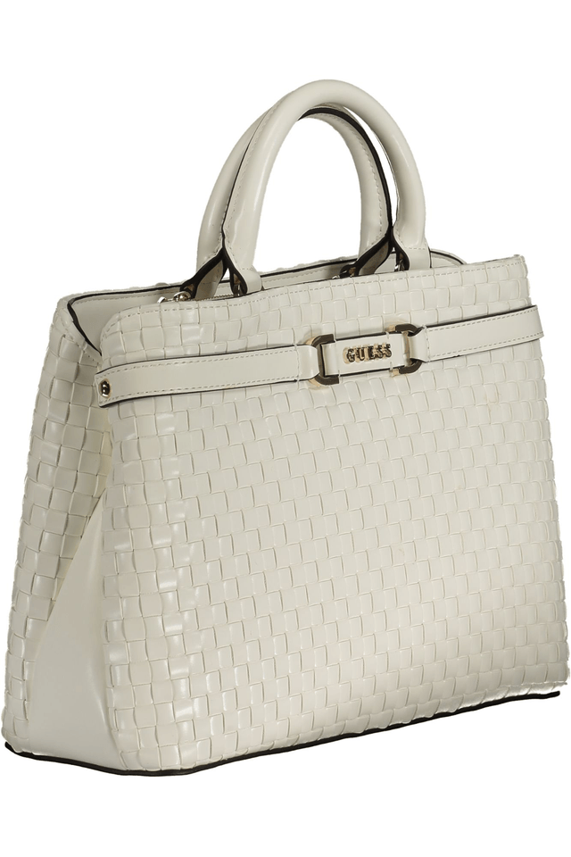 10030GUESS JEANS BORSA DONNA BIANCO