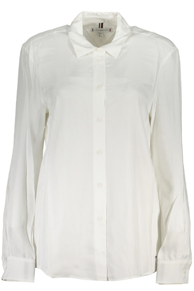 7423TOMMY HILFIGER CAMICIA MANICHE LUNGHE DONNA BIANCO