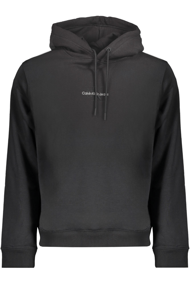 10558CALVIN KLEIN FELPA SENZA ZIP UOMO NERO