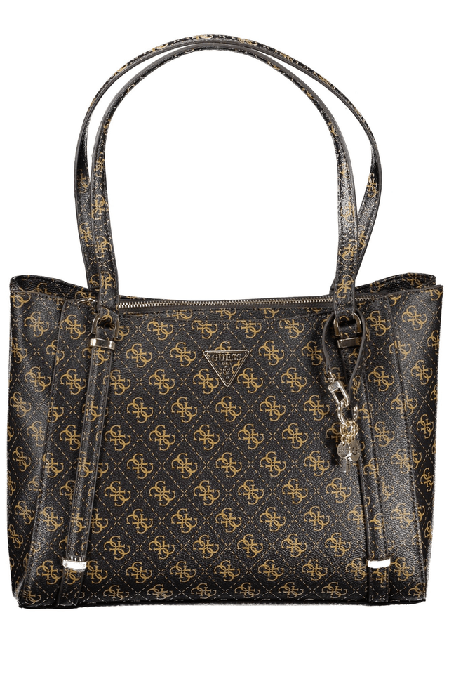 10455GUESS JEANS BORSA DONNA MARRONE