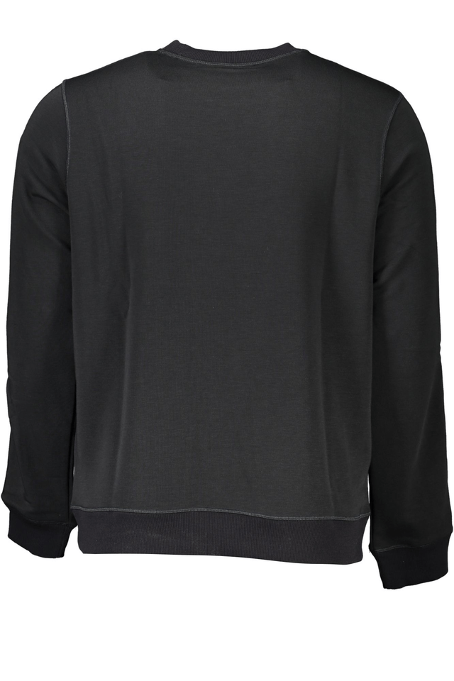 7053CALVIN KLEIN FELPA SENZA ZIP UOMO NERO