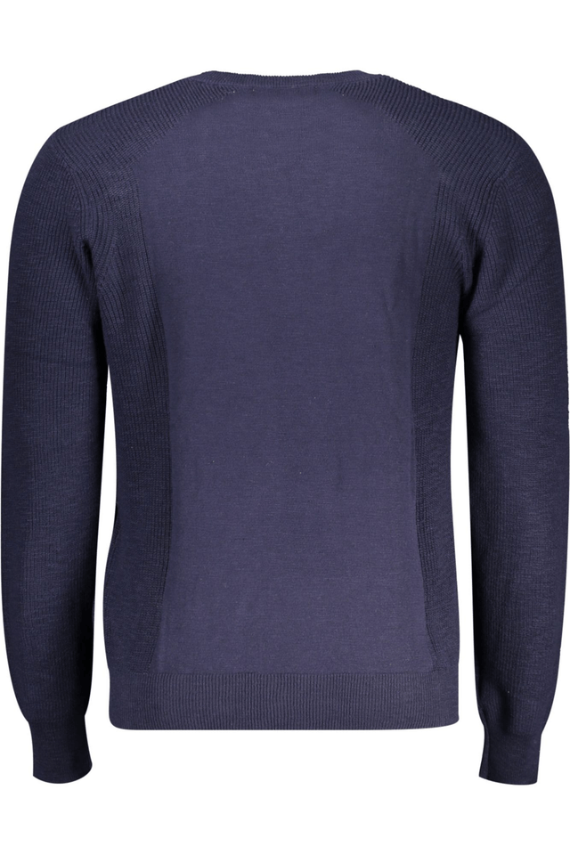 10336GUESS JEANS MAGLIA UOMO BLU