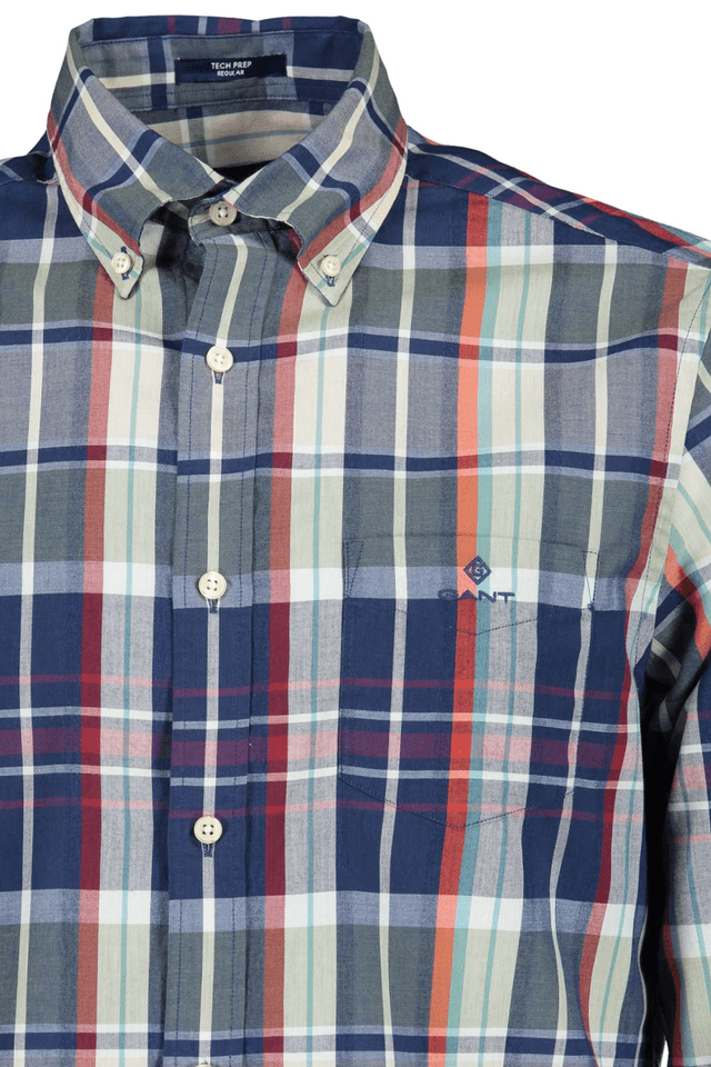 465GANT CAMICIA MANICHE LUNGHE UOMO VERDE