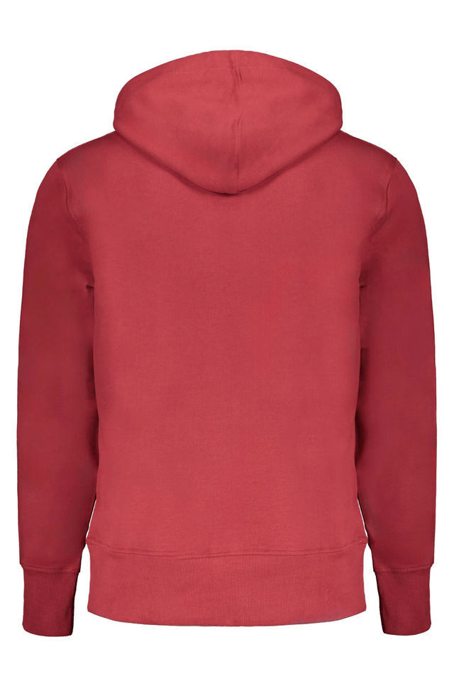 8451CALVIN KLEIN FELPA SENZA ZIP UOMO ROSSO