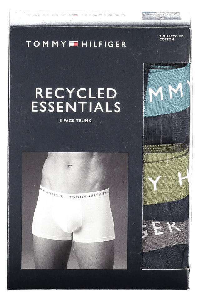 4685TOMMY HILFIGER BOXER UOMO BLU
