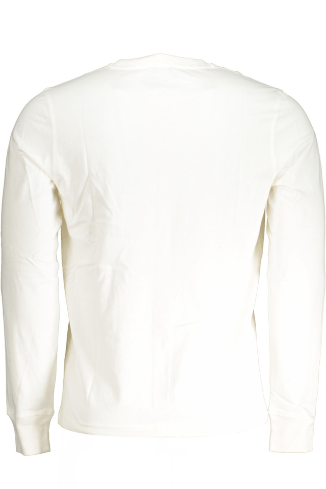 9195K-WAY T-SHIRT MANICHE LUNGHE UOMO BIANCO