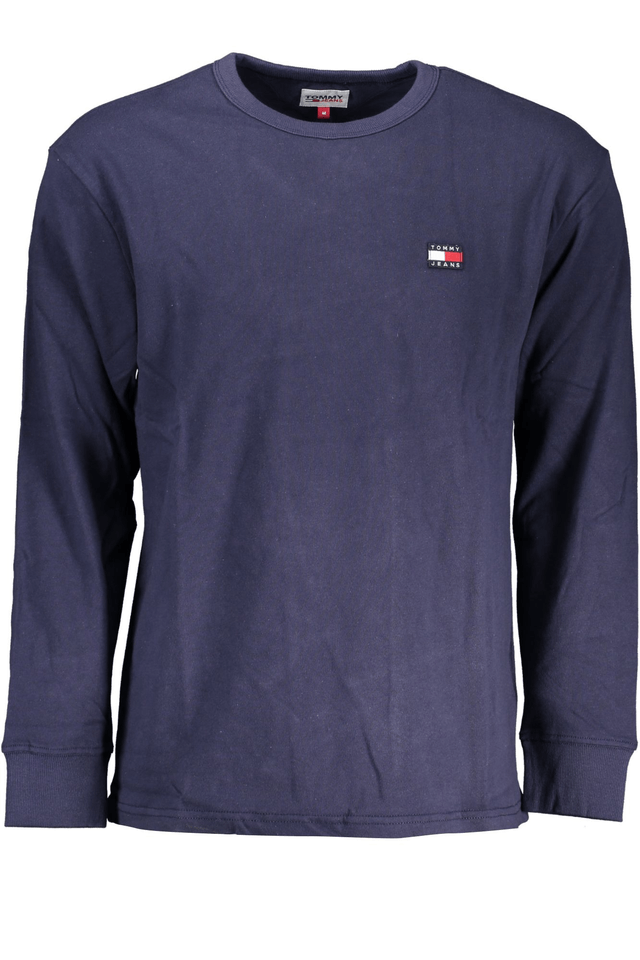 5843TOMMY HILFIGER T-SHIRT MANICHE LUNGHE UOMO BLU
