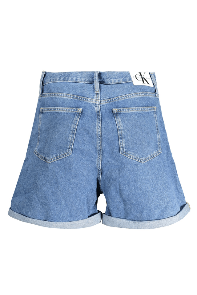 8865CALVIN KLEIN JEANS SHORT DONNA AZZURRO