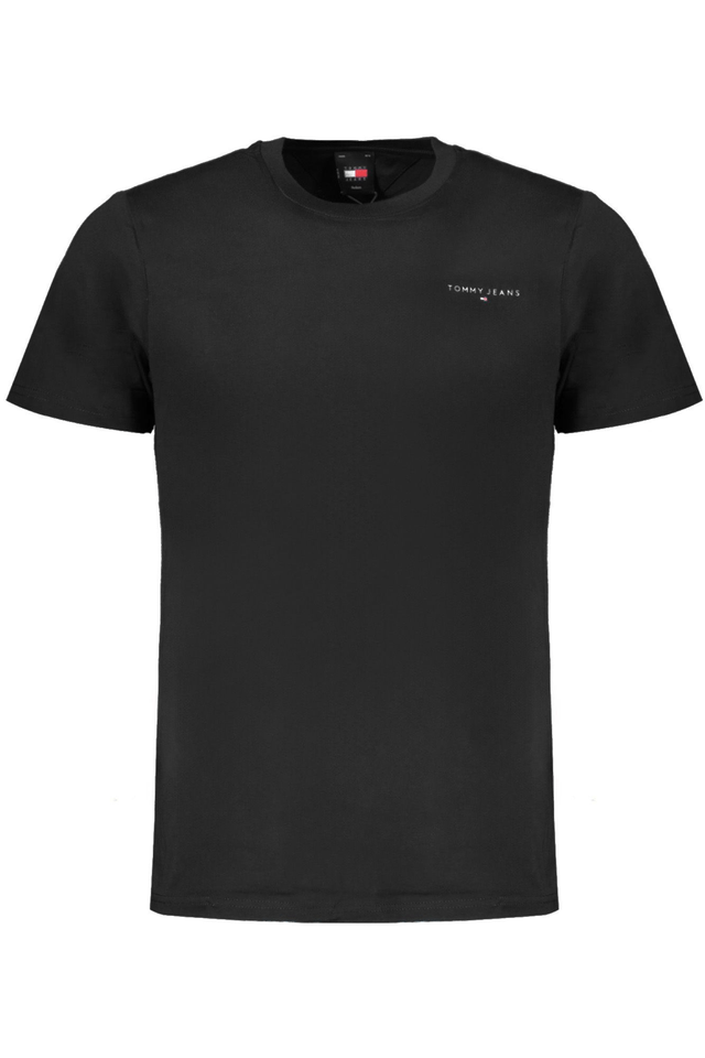 10175TOMMY HILFIGER T-SHIRT MANICHE CORTE UOMO NERO